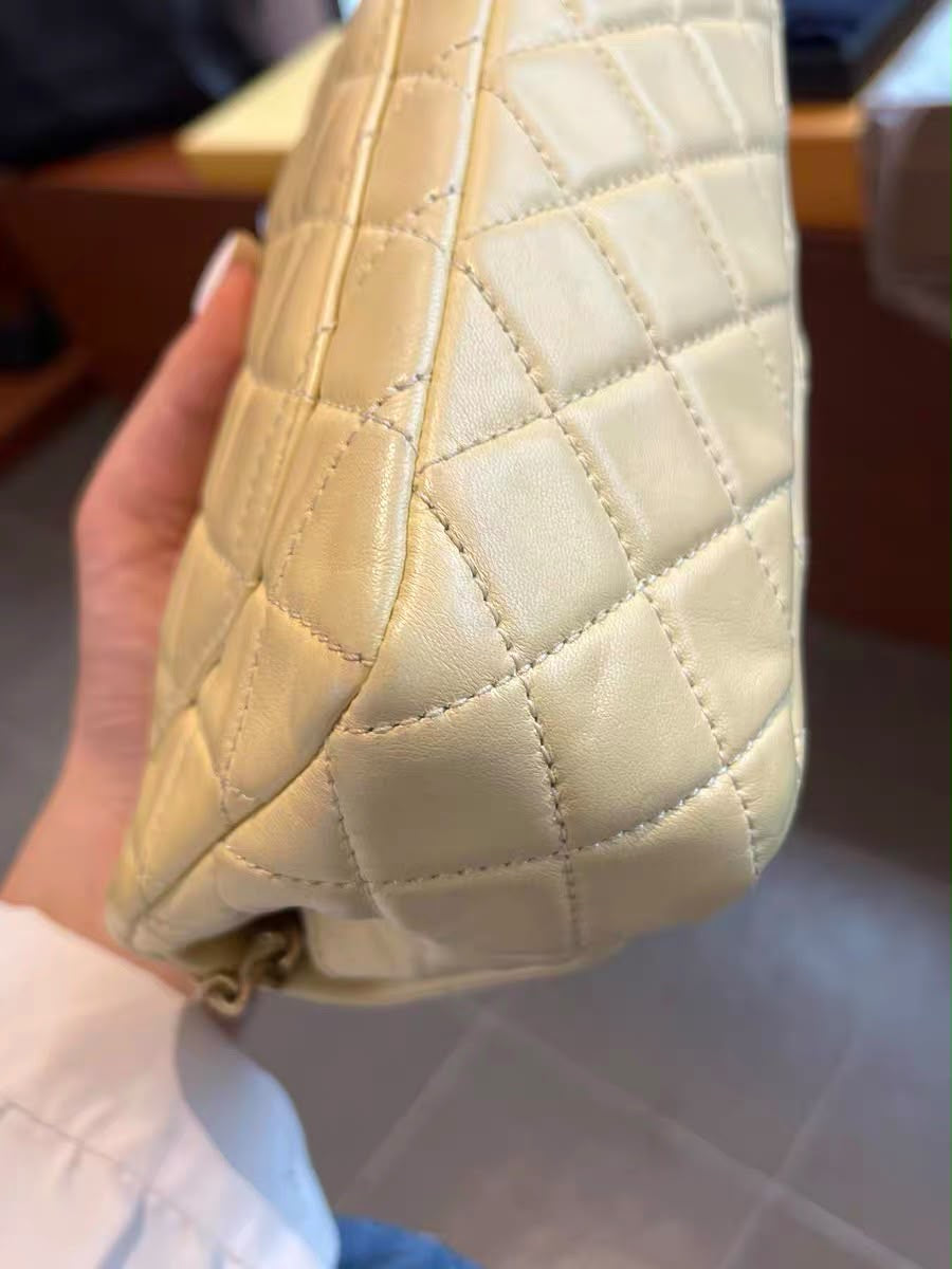 Chanel Pearl Crush Mini Rectangular Yellow