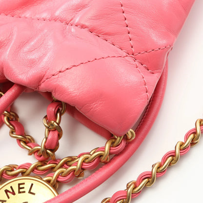 Chanel 22 Mini Bag Vintage Pink Gold Hardware