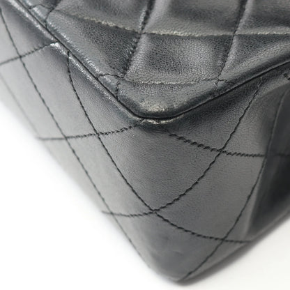 Chanel Classic Flap Bag vintage Small Lambskin Black Gold Hardware