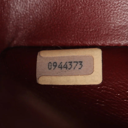 Chanel Classic Flap Bag Vintage Medium Lambskin Black Gold Hardware