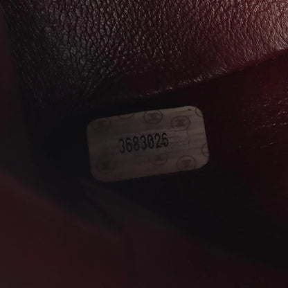 Chanel Classic Flap Bag Vintage Medium Lambskin Black Gold Hardware