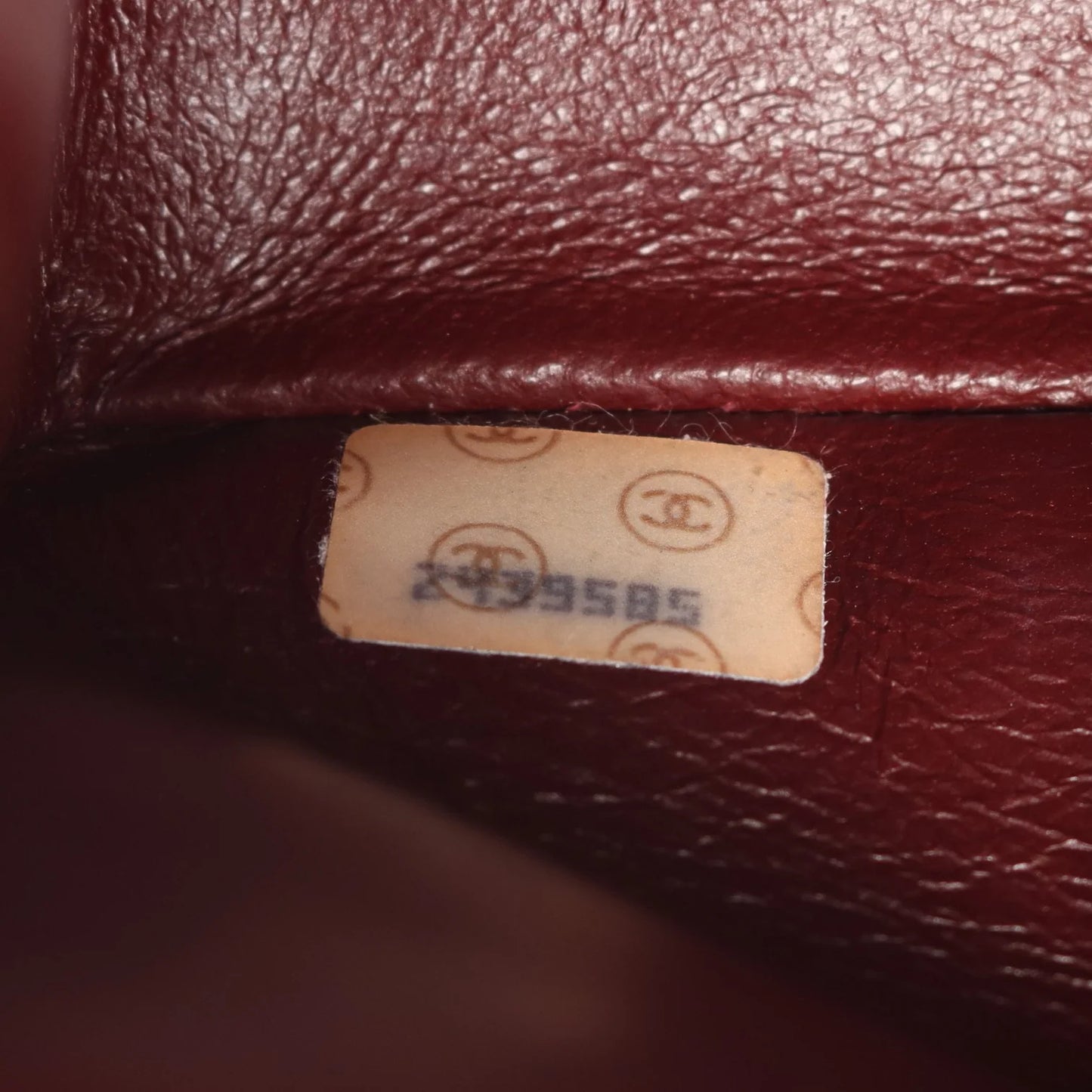 Chanel Classic Flap Bag Vintage Small Lambskin Black Gold Hardware