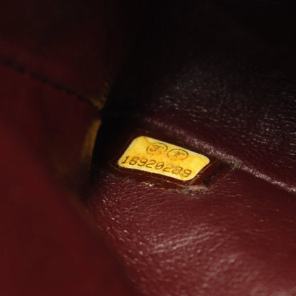 Chanel Classic Flap Bag Vintage Medium Caviar Black Silver Hardware