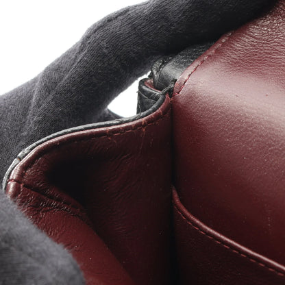 Chanel Classic Flap Bag Vintage Medium Caviar Black Silver Hardware