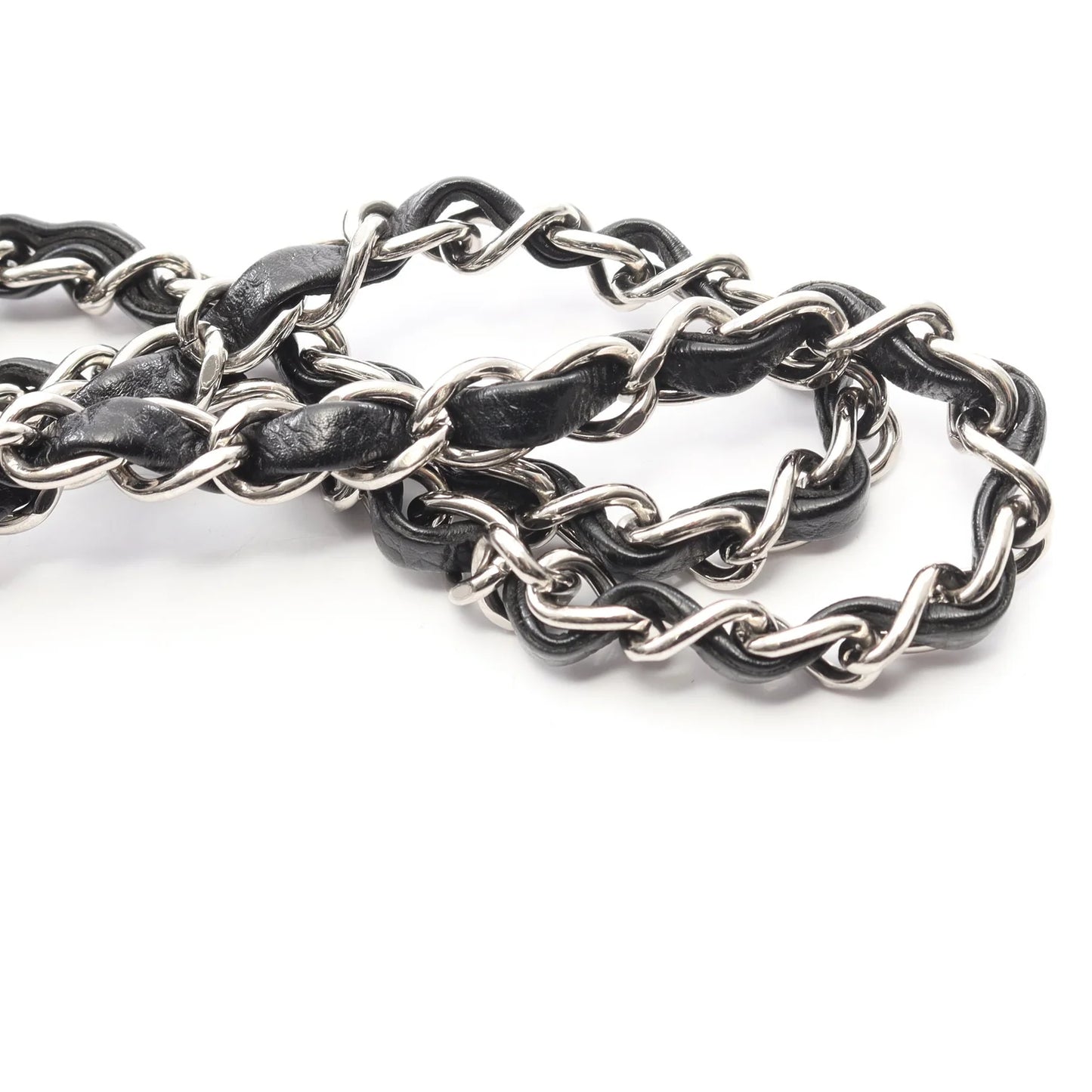 Chanel Classic Flap Bag Vintage Medium Caviar Black Silver Hardware