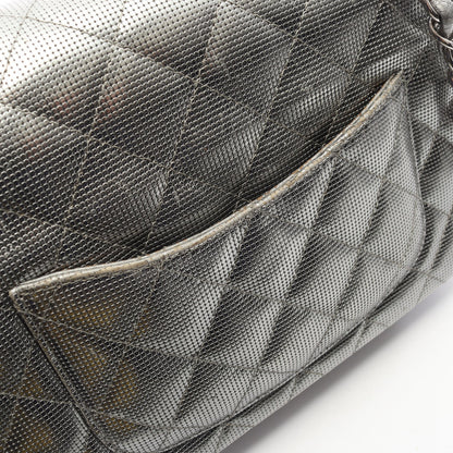 Chanel Mini Matelasse 20 Bag Vintage Leather Silver