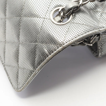 Chanel Mini Matelasse 20 Bag Vintage Leather Silver