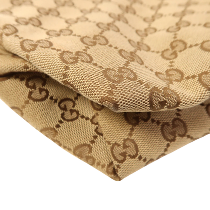Gucci GG Shoulder Bag Canvas Brown