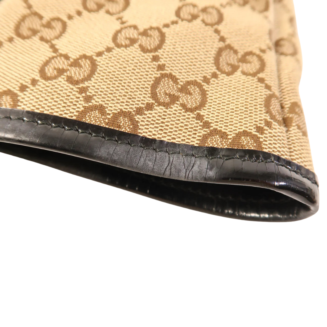 Gucci GG Shoulder Bag Canvas Brown