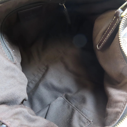 Gucci Abbey Shoulder Bag Canvas Brown