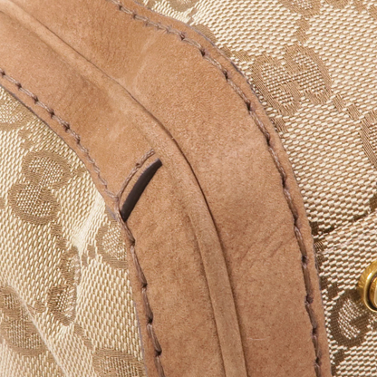 Gucci GG Handbag Canvas Brown