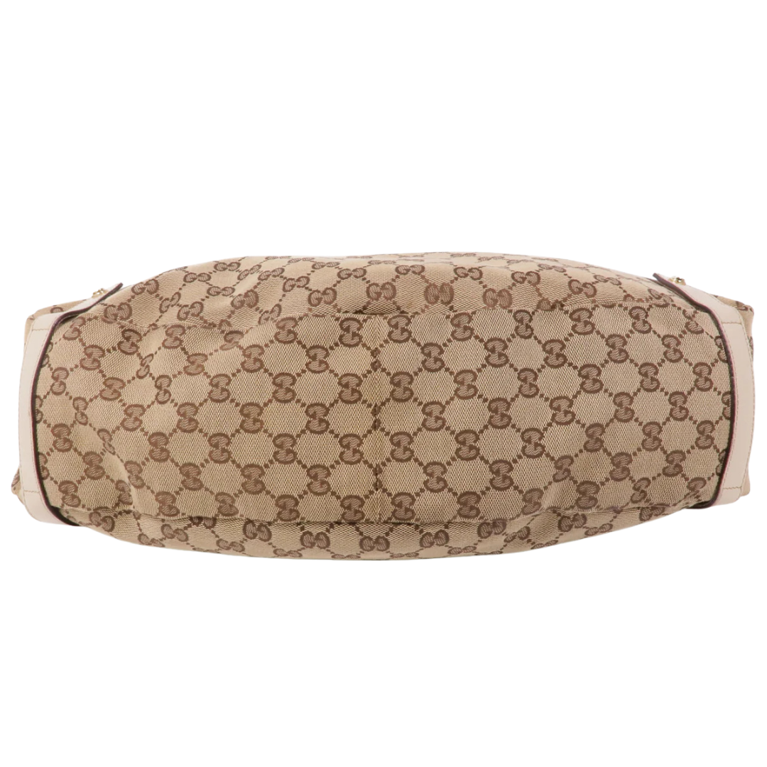 Gucci GG Tote Bag Canvas Brown