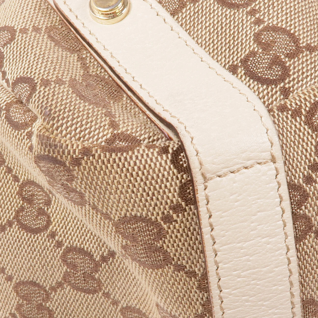 Gucci GG Tote Bag Canvas Brown