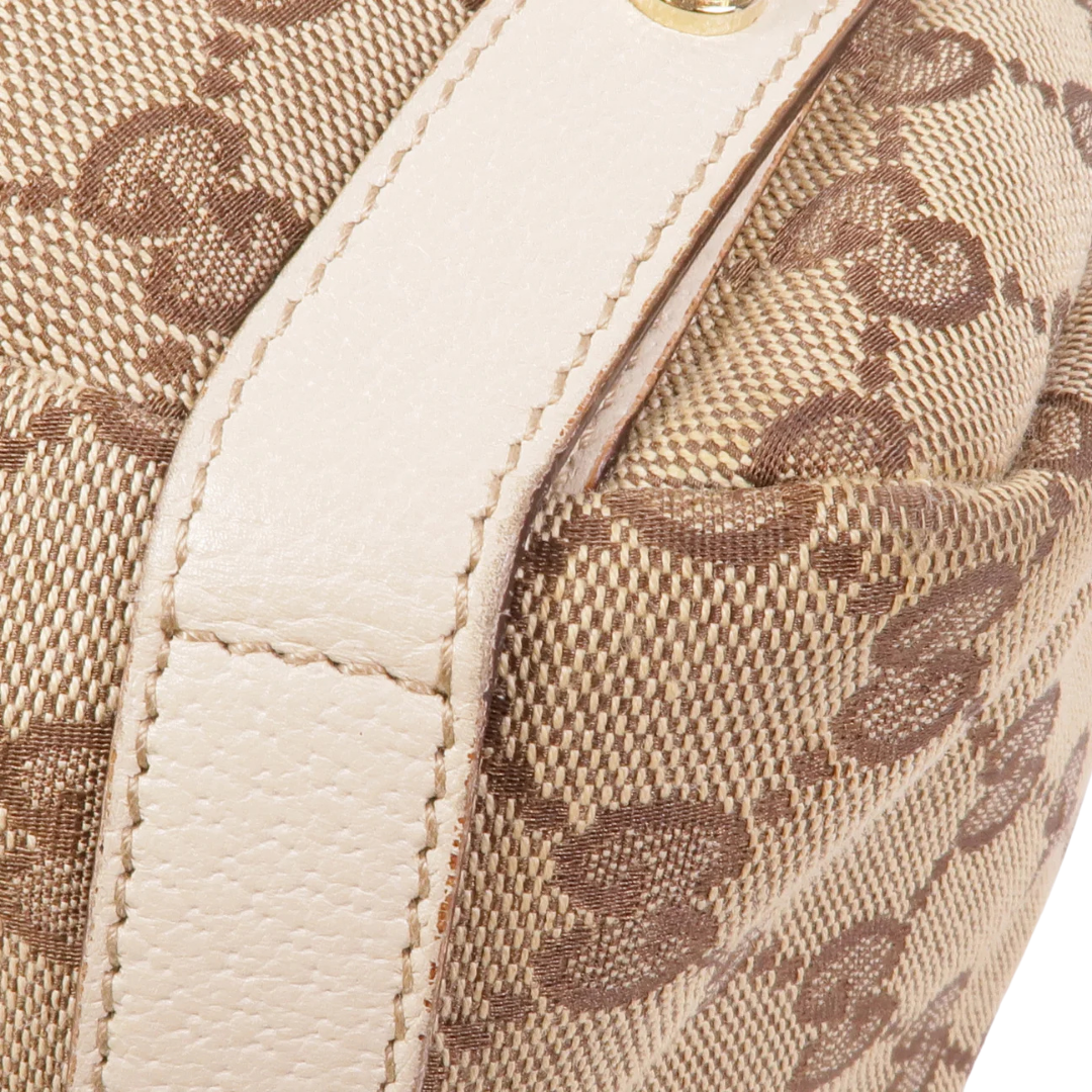 Gucci GG Tote Bag Canvas Brown