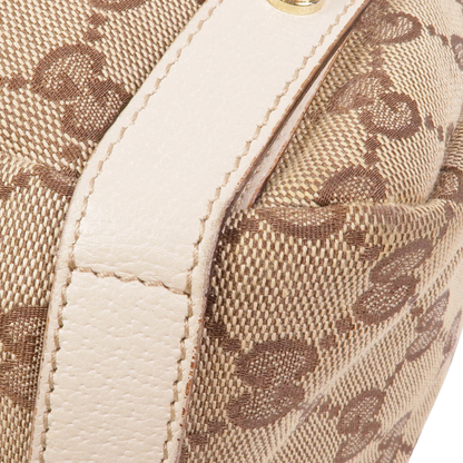 Gucci GG Tote Bag Canvas Brown