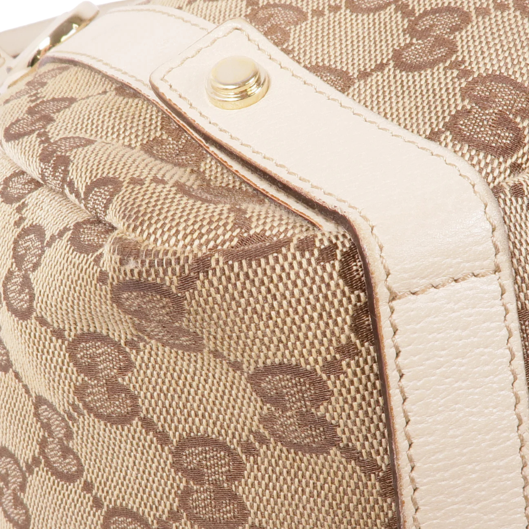 Gucci GG Tote Bag Canvas Brown