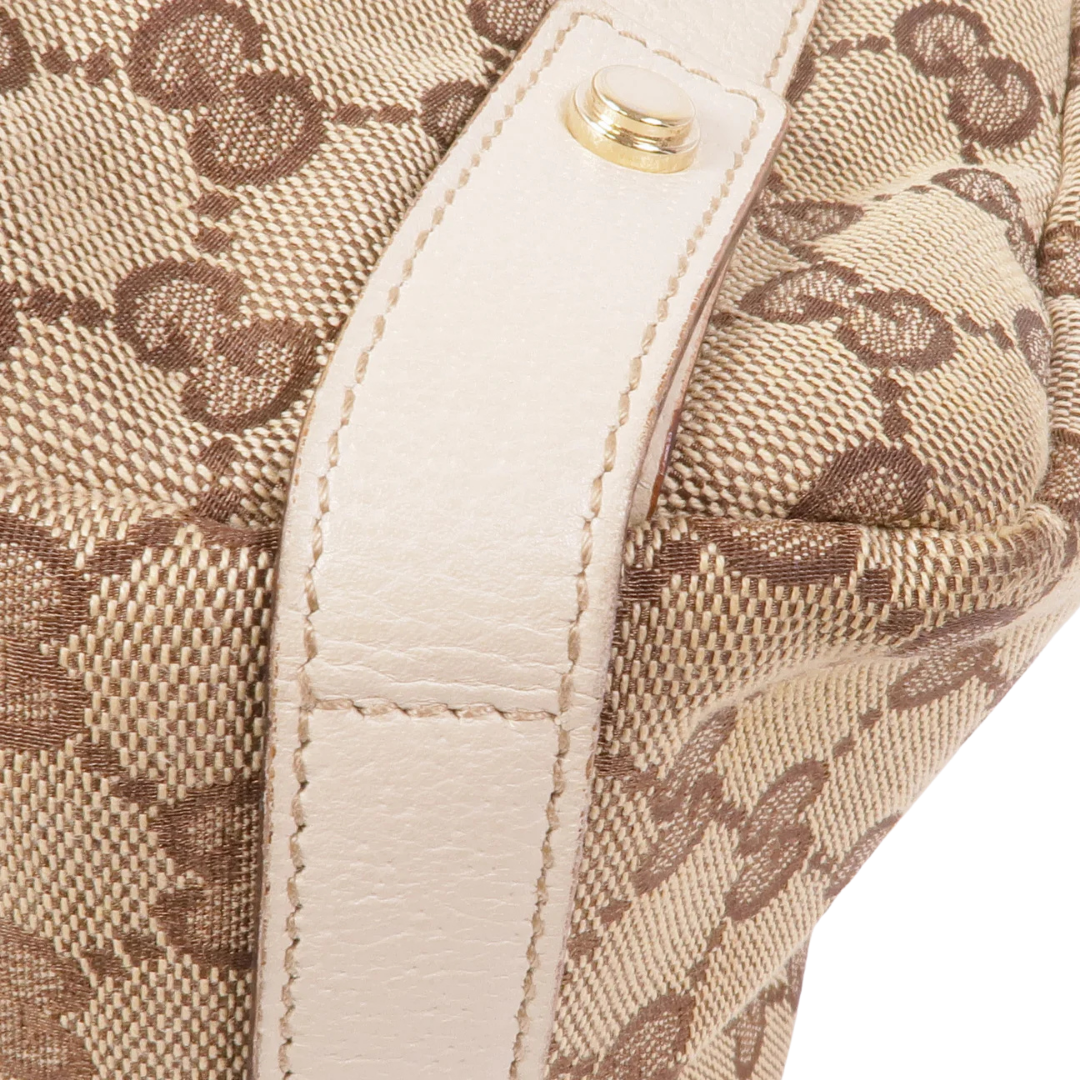 Gucci GG Tote Bag Canvas Brown