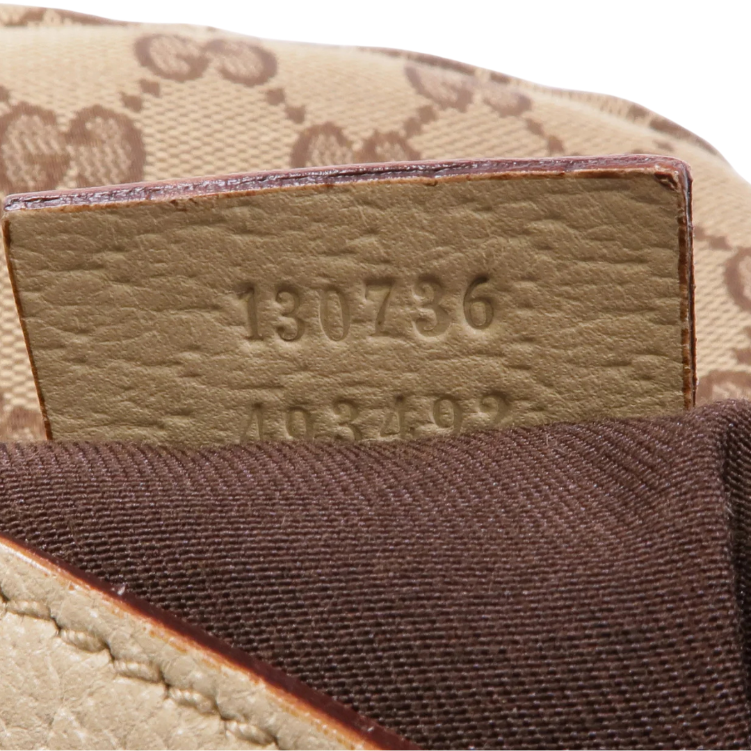 Gucci GG Tote Bag Canvas Brown