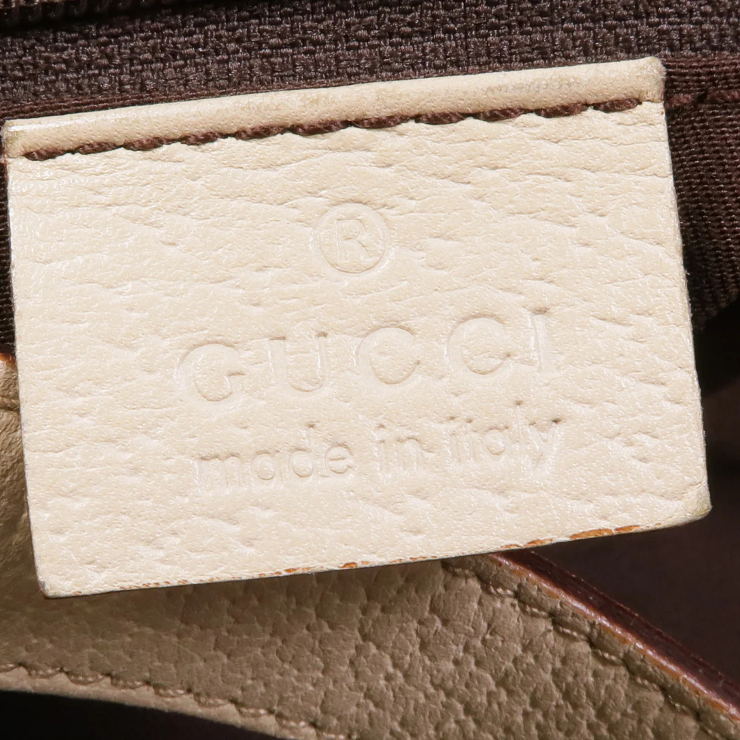 Gucci GG Tote Bag Canvas Brown