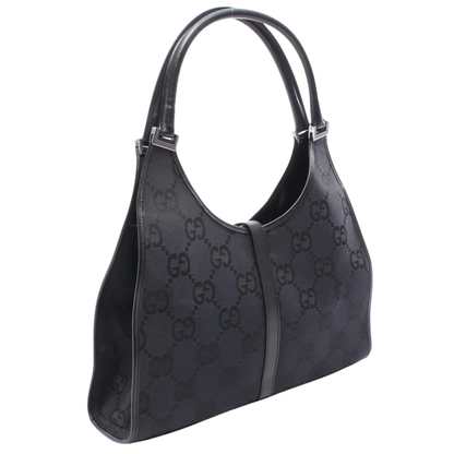 Gucci Jackie GG Shoulder Bag Black