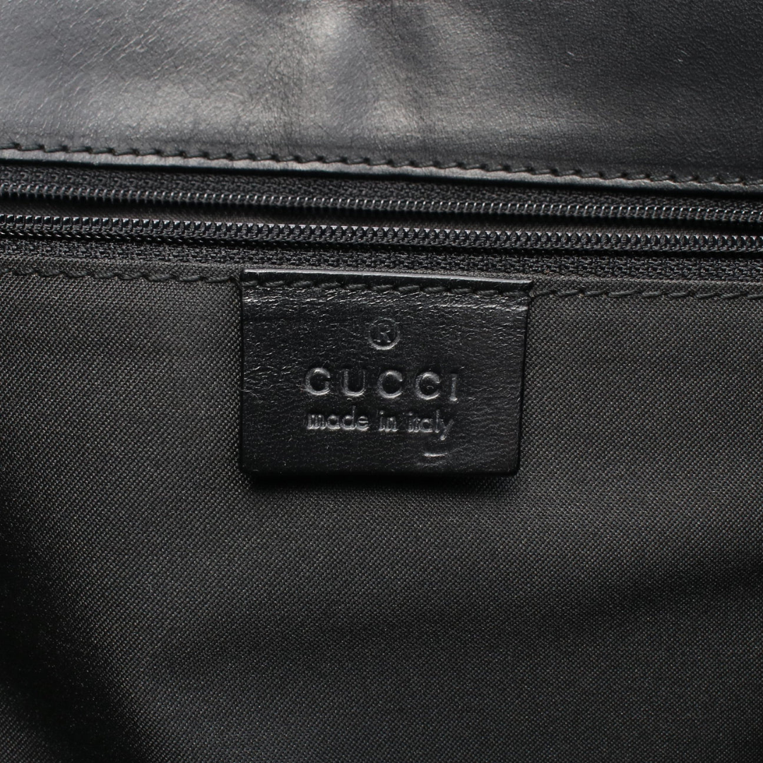 Gucci Jackie GG Shoulder Bag Black