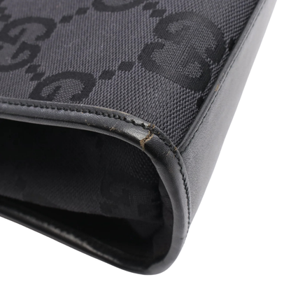 Gucci Jackie GG Shoulder Bag Black