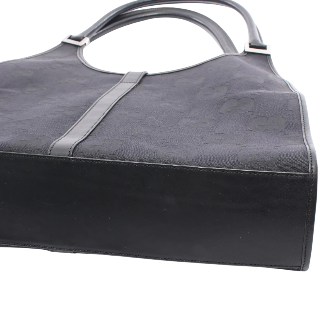 Gucci Jackie GG Shoulder Bag Black