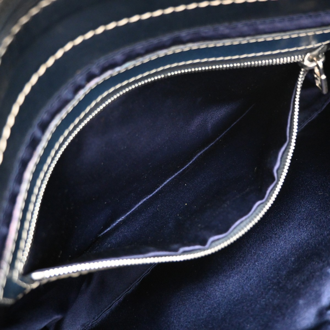 Fendi Shoulder Vintage Bag Navy