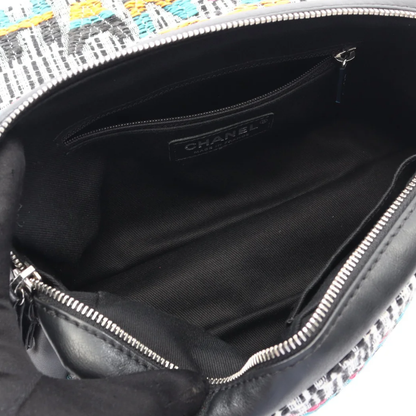 Chanel Tweed Bag Multicolor Medium