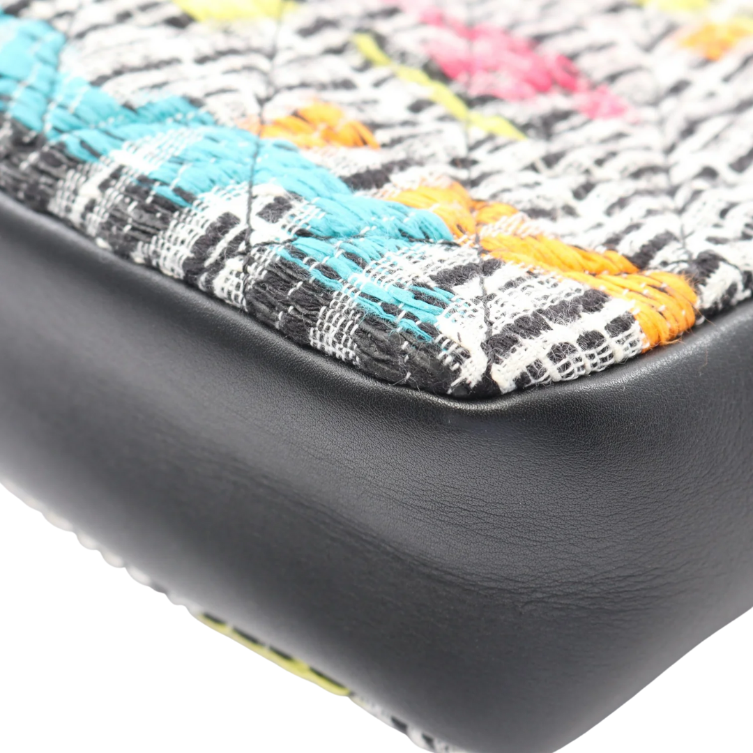 Chanel Tweed Bag Multicolor Medium