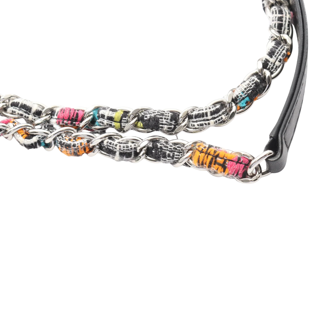 Chanel Tweed Bag Multicolor Medium