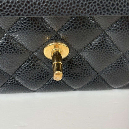 Chanel Classic Medium Vintage Bag Caviar Gold Hardware