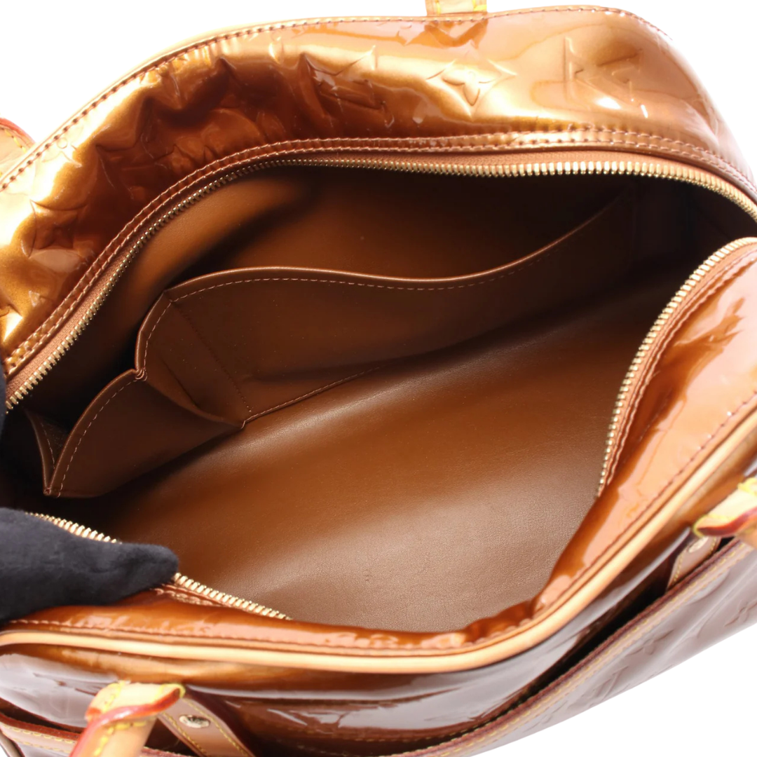Louis Vuitton Leather Bronze Bag
