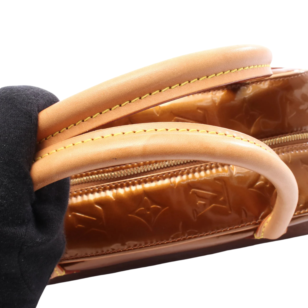 Louis Vuitton Leather Bronze Bag