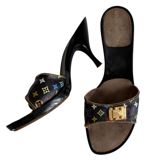 Louis Vuitton Multicolor Heels 37
