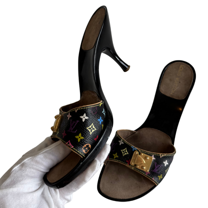 Louis Vuitton Multicolor Heels 37