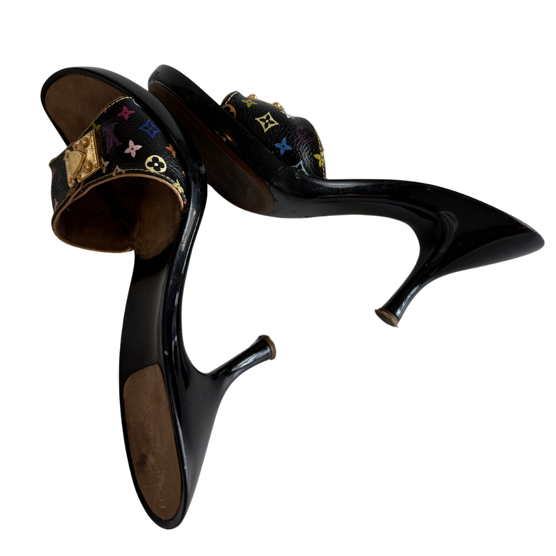 Louis Vuitton Multicolor Heels 37