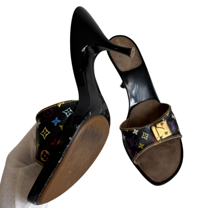 Louis Vuitton Multicolor Heels 37
