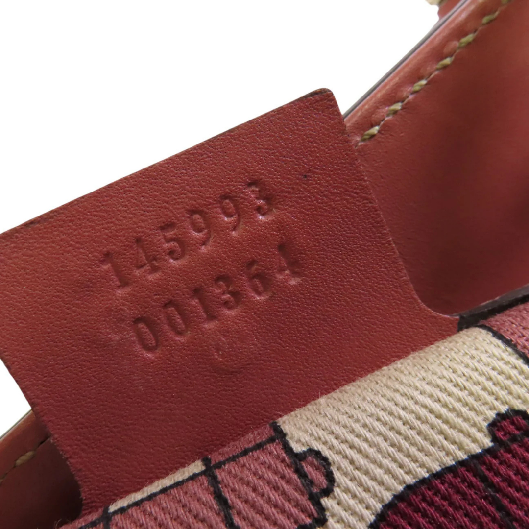 Gucci GG Tote Bag Leather Pink