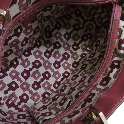 Gucci GG Tote Bag Leather Pink