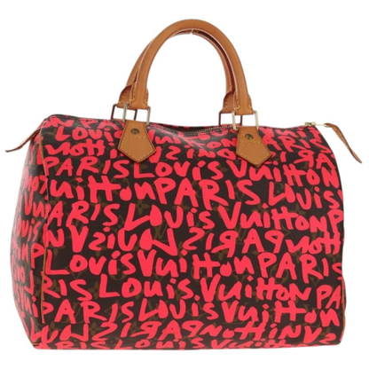 Louis Vuitton Graffity Speedy 30 Bag