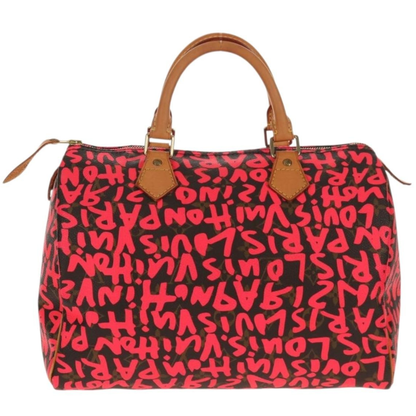 Louis Vuitton Graffity Speedy 30 Bag