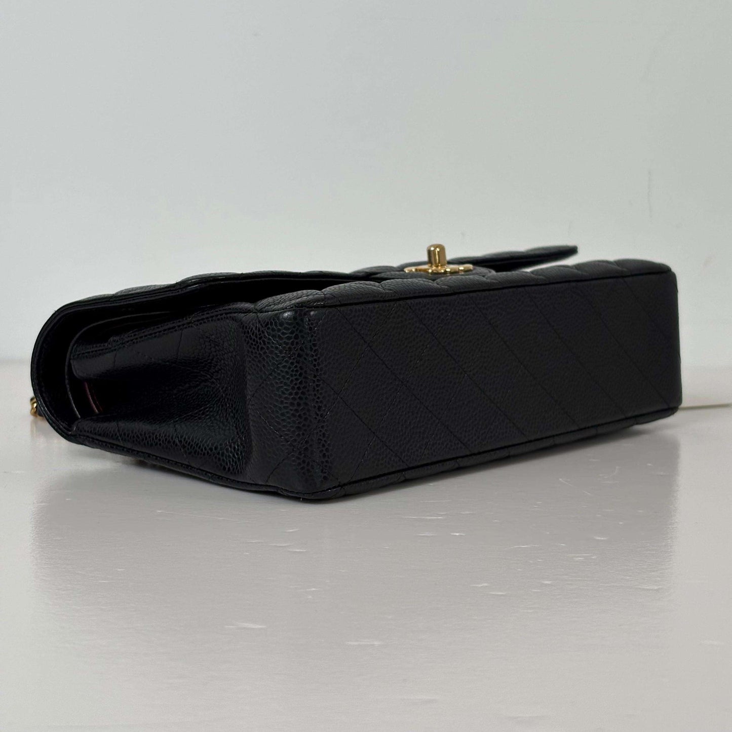 Chanel Classic Medium Vintage Bag Caviar Gold Hardware