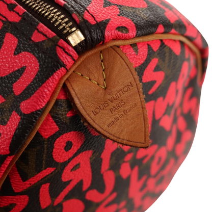 Louis Vuitton Graffity Speedy 30 Bag