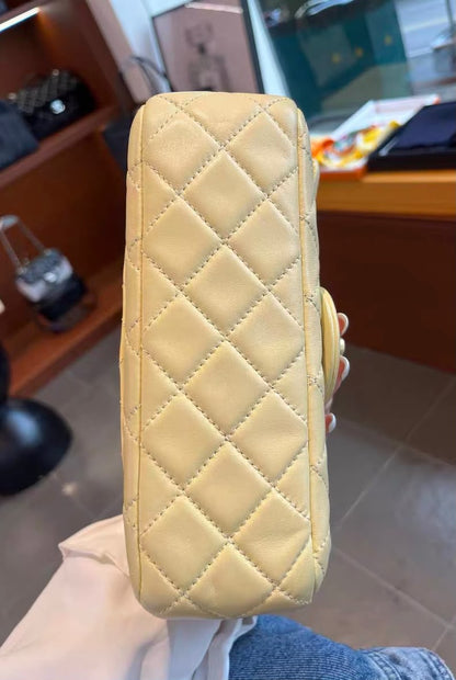 Chanel Pearl Crush Mini Rectangular Yellow