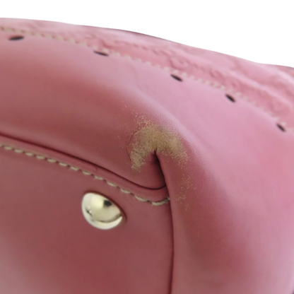 Gucci GG Tote Bag Leather Pink