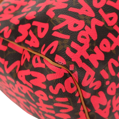 Louis Vuitton Graffity Speedy 30 Bag