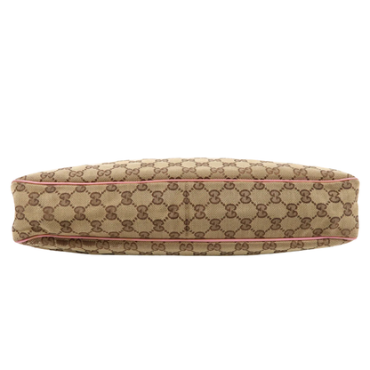 Gucci GG Shoulder Bag Canvas Brown