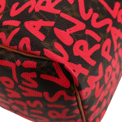 Louis Vuitton Graffity Speedy 30 Bag