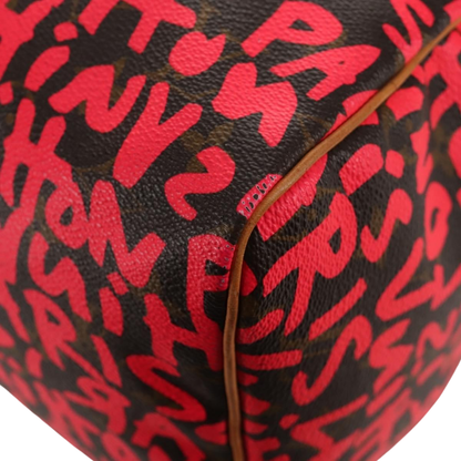 Louis Vuitton Graffity Speedy 30 Bag